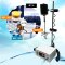 洋子（YangZi）不锈钢抗腐蚀无级调速电动搅拌器精密增力数显电动搅拌器 200W