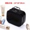 化妆包大容量化妆品收纳箱小号便携淑女可爱手拎可爱护肤品盒多色多款多功能生活日用收纳用品时尚 黑色大号
