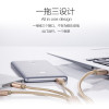 VIPin苹果X/8/7plus/6/6s/5 双USB2.1A充电器 一拖三充电线 苹果 安卓 type-c线充套装
