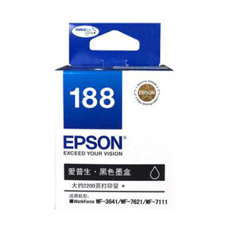 爱普生(EPSON) T1881 黑色 打印机墨盒 黑色