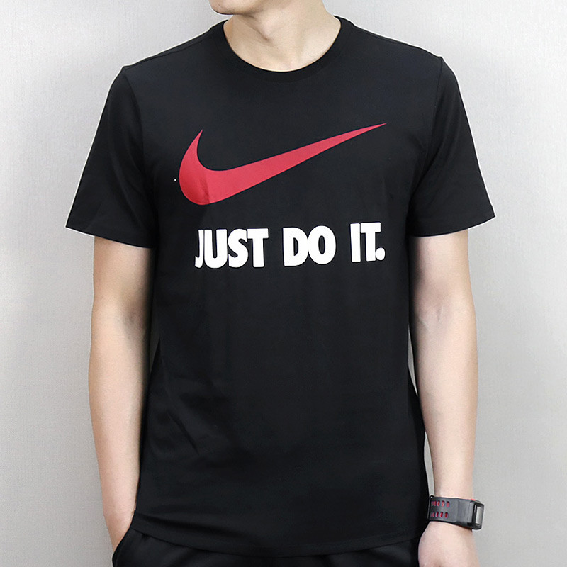 Nike耐克男装新款圆领运动休闲时尚运动短袖T恤-707361-010 M（170/88A） 707361-010