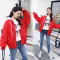 18款式短外套女春秋装2018春装新款韩版宽松学院风少女初中高中学生风衣 2XL 红色