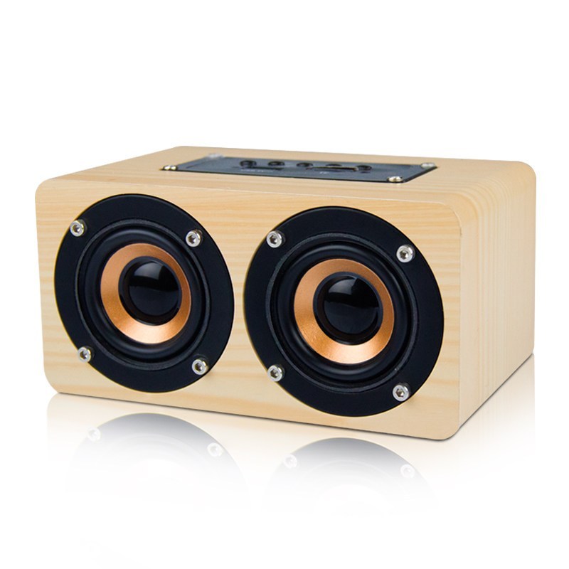 sada a4蓝牙木质音箱台式电脑手机笔记本通用插卡便携迷你小音响影响