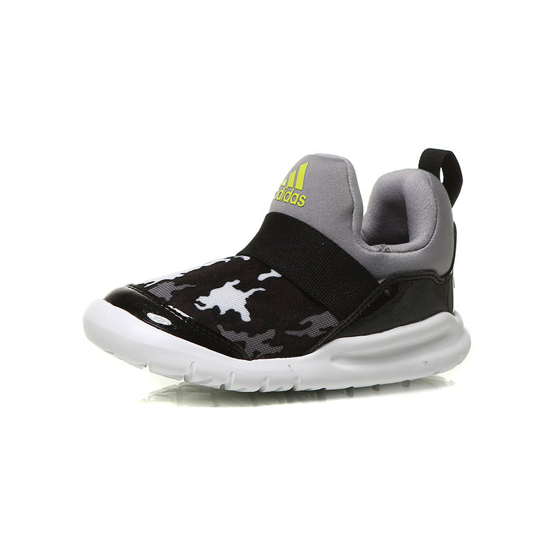 adidas阿迪达斯运动休闲婴童鞋学步鞋男2017新款 CG3251 CG3253一号黑+白+三度灰 26.5/适合脚长155mm