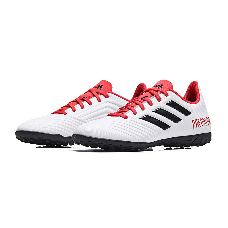 adidas阿迪达斯男子足球鞋PREDATOR TANGO 18.4 TF运动鞋DB2143 CP9932亮白+1号黑色+红荧光 43码