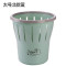 厨房卫生间垃圾筒客厅垃圾清洁收纳桶家用垃圾桶无盖塑料垃圾桶_2 大号北欧蓝