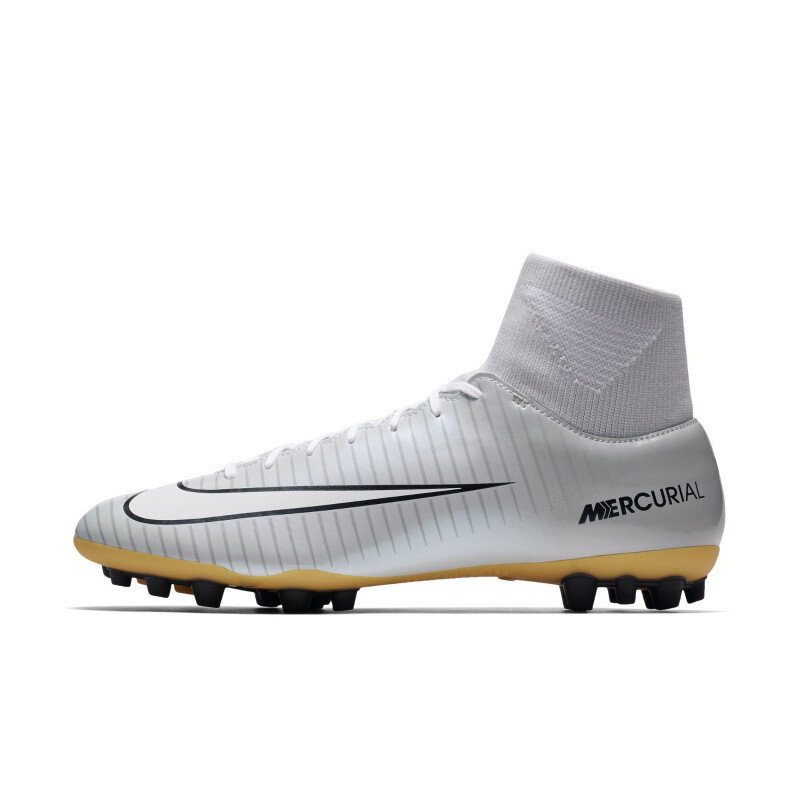 NIKE耐克男鞋2017冬款高帮袜套AG短钉人造草地足球鞋AH4041-010-401 AH4041-010 40.5