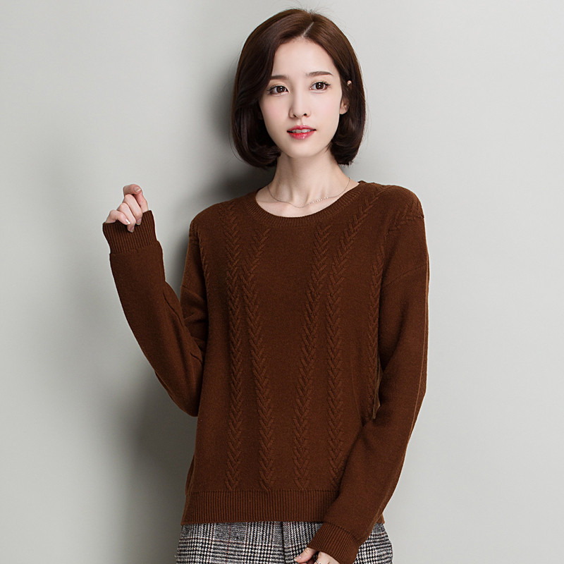 恒源祥女羊毛衫+TMN11170080 XL/170 深咖
