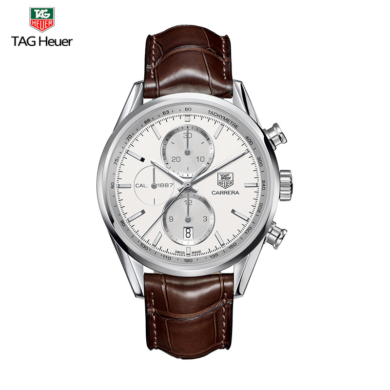 泰格豪雅(TAG Heuer)瑞士手表 卡莱拉系列自动机械男士手表CAR2111.FC6291 CAR2111.FC6291