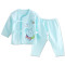 贝乐咿 新生儿衣服0-3-6个月婴儿和尚服纯棉开衫 7076粉色 59#(建议身高51-59cm)