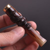 大将军牦牛角烟嘴 循环双重过滤嘴戒烟器 加长芯粗细烟两用 创意烟具雕刻十二生肖 兔