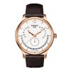 天梭(TISSOT) 俊雅系列 皮革表带 石英男士腕表 T063.637.36.037.00