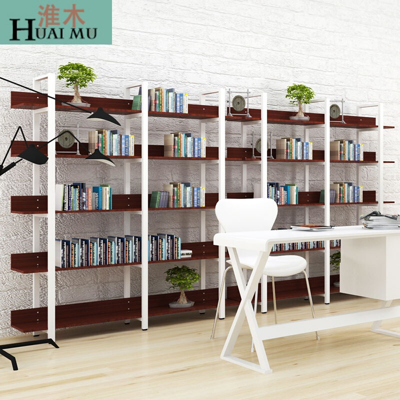 淮木（HUAIMU）货柜展柜仓储货架屏风隔断陈列柜精品展示架饰品化妆品架 五层1.8米16厚板3立柱