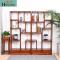 淮木（HUAIMU）两斗小博古架中式古玩架多宝阁茶叶柜窄型置物架瓷器展示架长98单个+木架_5 长98单个+木架