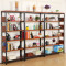 淮木（HUAIMU）货架展柜展示柜展示架置物架货柜屏风隔断陈列柜样品架化妆饰品架 五层长100*宽34*高163