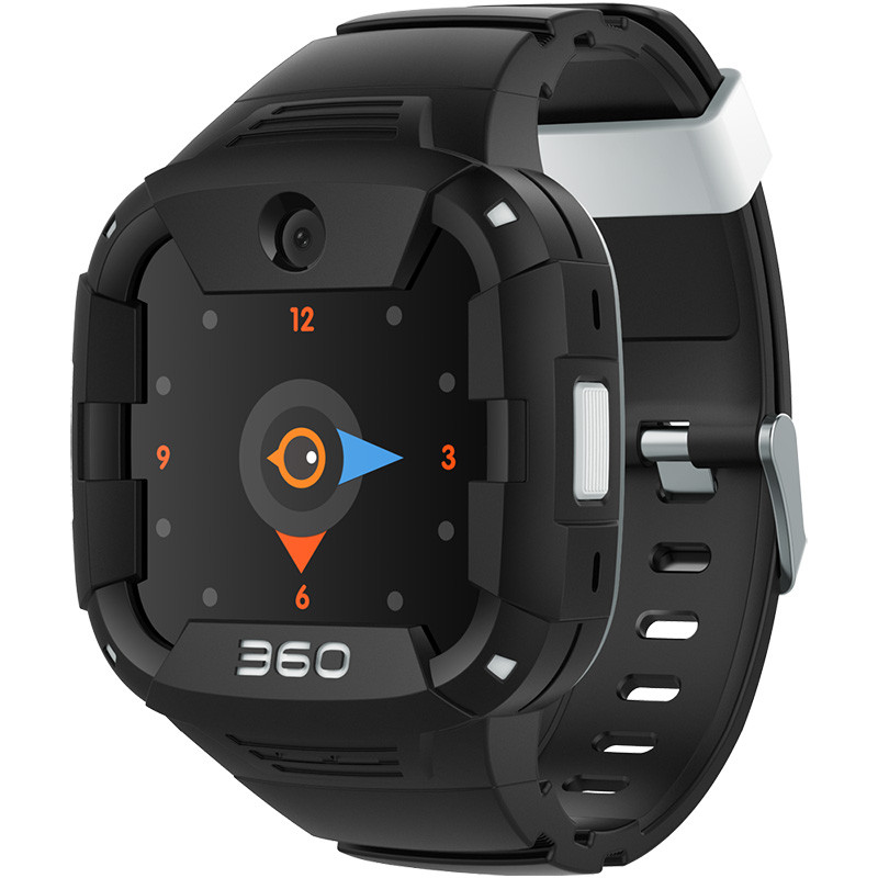 360儿童手表 彩色触屏版 X1 Pro快充版 W606 黑色
