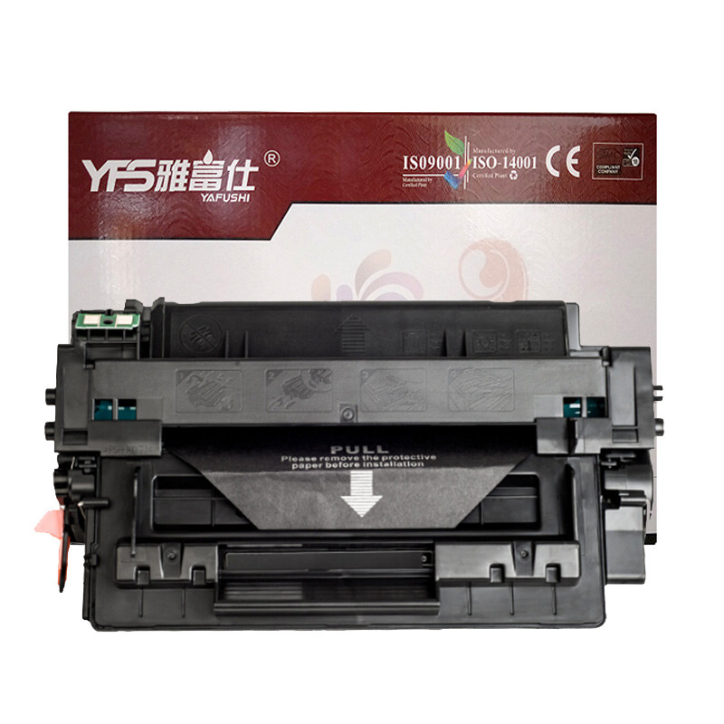 【精选】雅富仕-适用于HP-3015(CE255A)-黑色硒鼓带芯片