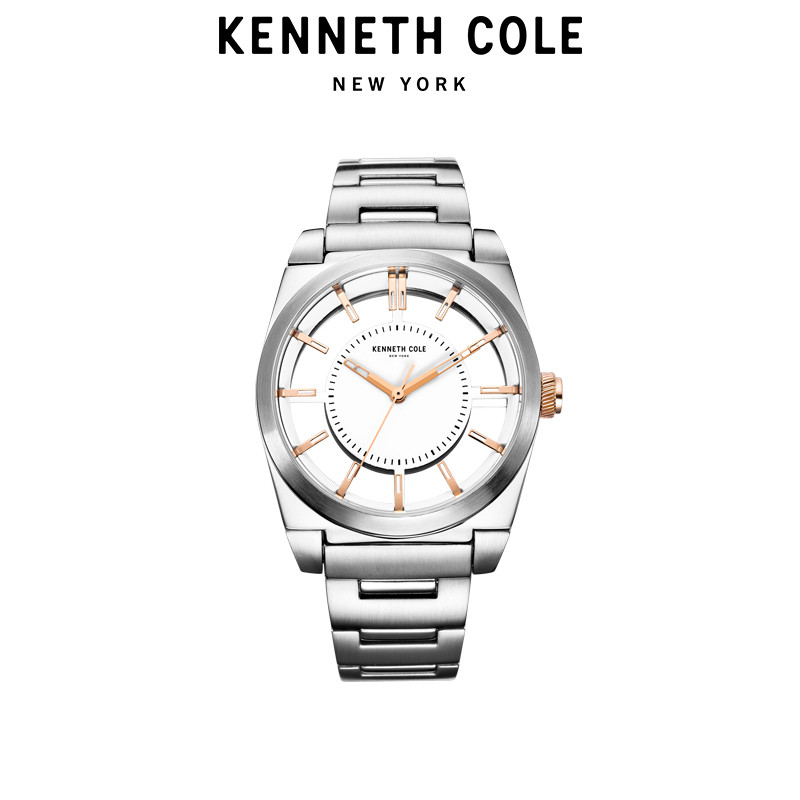 凯尼斯克尔(KennethCole)手表正品KC女表皮带石英表时尚透视防水腕表时装潮流 KC10027852