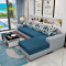 布艺沙发组合简约现代家具大小户型L形经济型贵妃可拆洗客厅整装_10 7号颜色