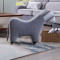 创意小马三防免洗布艺沙发现代简约客厅灰色高靠背新款2.8米3.6米_7 单匹小马（收藏有优惠）