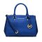 迈克·科尔斯(MichaelKors) MK 女包 十字纹杀手包小号女士单肩包手提包斜挎包30F4GSUS5L 蓝色