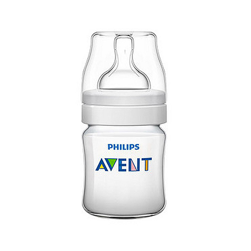 Avent 新安怡 全新经典系列防胀气奶瓶宽口PP奶瓶 4oz 1个装 125ml