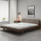 淮木实木床双人1.5m1.8米北欧日式橡木床现代简约主卧家具 原木色实木床