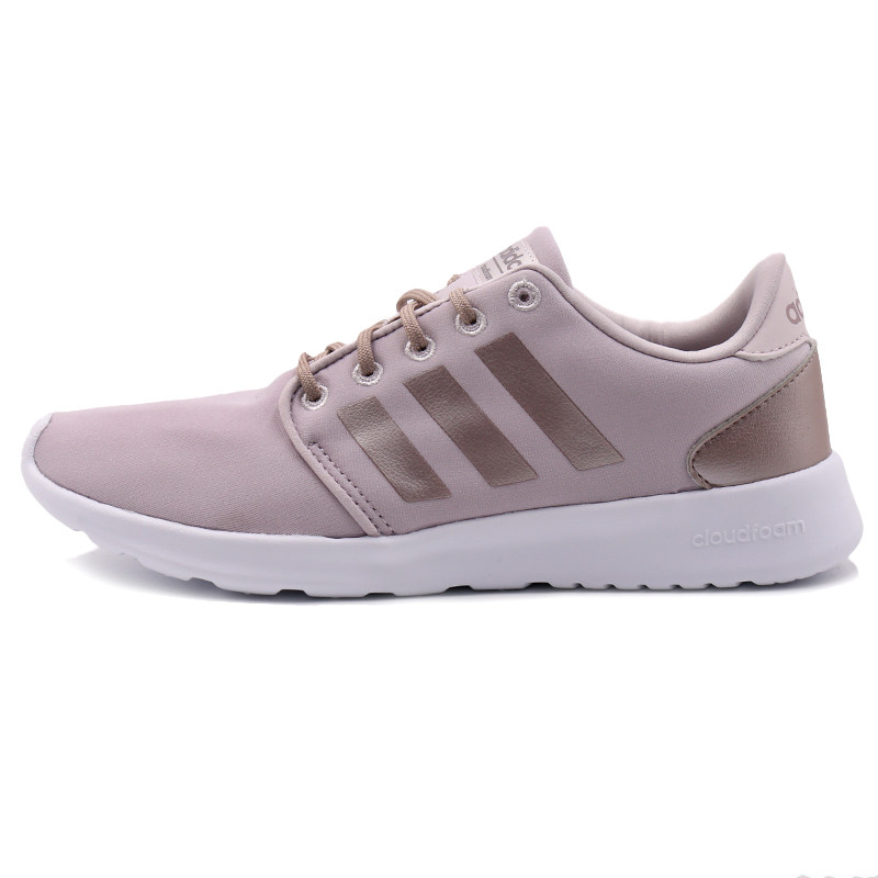 Adidas阿迪达斯女鞋2018季新款运动鞋轻便休闲鞋跑步鞋DB1748 冰晶紫/蒸汽灰 36