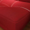 淮木欧式布艺沙简约小户型三人沙客厅多功能可折叠沙床 小号咖啡色(不送抱枕)