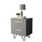 淮木北欧风格实木床头柜时尚收纳柜现代简约卧室家具抽屉储物柜床边柜床头柜(暗恋系列)组装 床头柜(尚品)