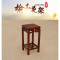 仿古实木花架花几绿萝盆景架方形鱼缸古典简约室内仿红木客厅阳台_6 高60面30*30