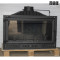 新款创意壁炉嵌入式燃木真火壁炉铸铁燃木壁炉0.9米壁炉芯火炉 古铜色壁炉门