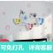 挂墙上装饰品置物架婚房卧室床头背景墙面装饰架创意格子壁柜温馨_7 套餐H