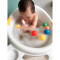 儿童洗澡桶宝宝沐浴桶婴儿浴盆泡澡桶浴桶可坐加厚 新款小号1-4岁绿加蓝