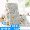 婴儿尿布可洗尿片纱布宝宝尿布小孩新生儿男女宝宝床上用品简约尿布 5条卡通色36*15cm（9层）