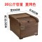 实木装米桶米盒子储米箱30斤防潮防虫5kg10kg米缸家用面桶储面箱多色多款多功能时尚创意_10 20公斤容量重烤色