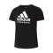 阿迪达斯adidas跆拳道新款男装训练跑步短袖运动休闲T恤-ADICTT_0 2XL 黑白
