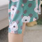 茵珠麗YinZhuli 2018薄款短袖女士连衣睡裙 夏季新款棉质女生家居服 夏天少女居家服7019 L码 1号款