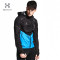 HOTSUIT正品男士发汗服上衣健身衣连帽跑步排汗衣速干降体服5690002 L 黑色