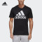 adidas 阿迪达斯 运动 短袖T恤 黑 男 CD4864 L 黑色