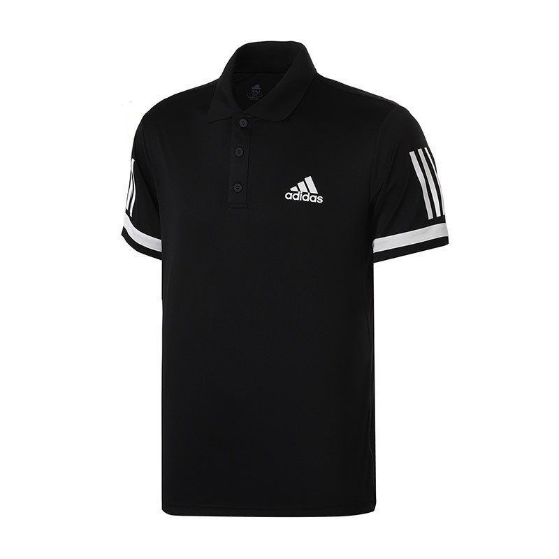 adidas阿迪达斯男装短袖POLO翻领T恤2017新款运动服S98751 XXL CD7469黑色
