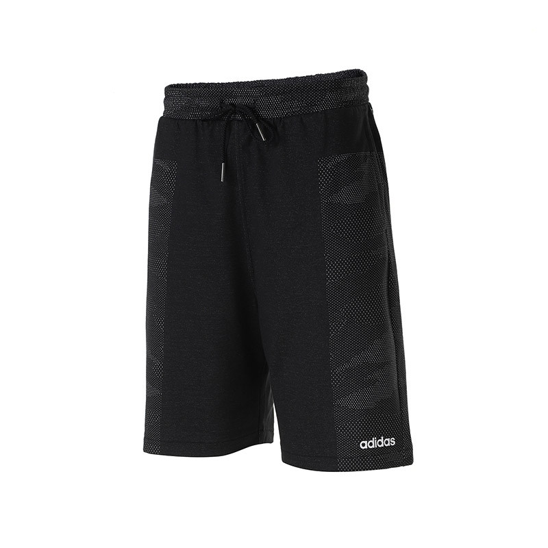 adidas阿迪达斯NEO男子运动短裤2018新款跑步休闲运动服CV9078 S CV9078黑色
