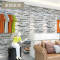 3D现代简约文化石砖块砖头砖纹墙纸服装店装修餐厅客厅电视背景墙_9_1 69140