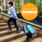 小学生拉杆书包3-5年级男孩儿童6-12周岁女孩防水免洗4两用可拆卸_14 中号玫红两轮拉杆书包
