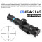 BEEMAN SS2 4X21AO军规分化高抗震瞄准镜短款精悍秃子小口狙击瞄准器11MM卡槽专用 黑色