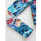 heatwave热浪新款时尚长袖保守显瘦修身聚拢分体泳衣女82669 L 蓝色