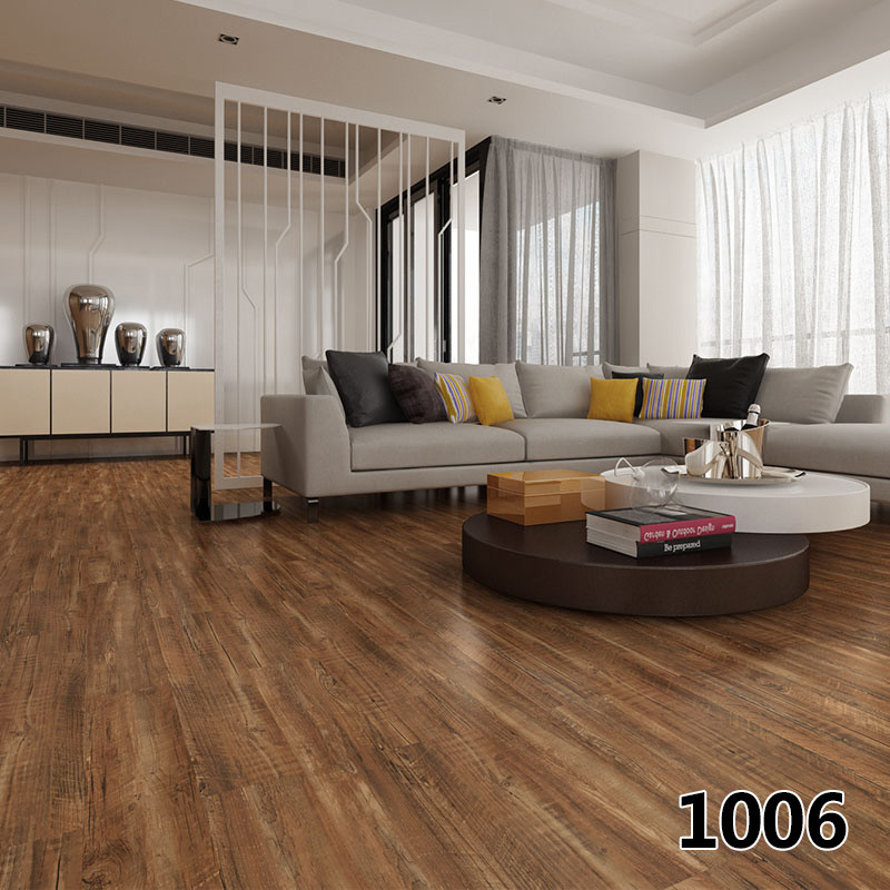 PVC地板革自粘免胶地板石塑加厚耐磨塑胶地板贴家用防水地板贴纸_4 默认尺寸 1006/1.8mm