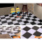 加厚地板革家用PVC地板纸地贴纸防水防滑塑料地毯地板胶耐磨塑胶_5 默认尺寸 米白色碎石系列