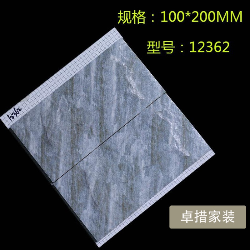 外墙砖100x200别墅室外阳台墙面砖自建房围墙瓷砖釉面喷墨工程砖_7 100*200 12362