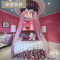 pvc粉色墙纸可爱公主粉韩式电视背景墙壁纸卧室客厅浪漫防水10米_7 1号色